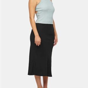 Black LACAUSA skirt Medium